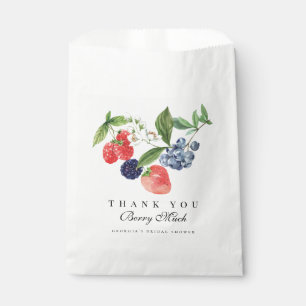 Bolsa De Papel Fresa Arándano Personalizado