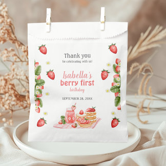 Bolsa De Papel Fresa Berry First Berry