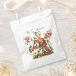 Bolsa De Papel Fresa Fairy Berry Sweet Chicas Primer Cumpleaños