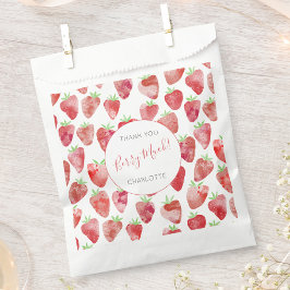 Bolsa De Papel Fresa Gracias