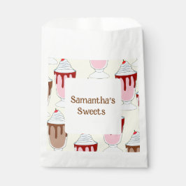 Bolsa De Papel Fresas Y Lechones De Chocolate