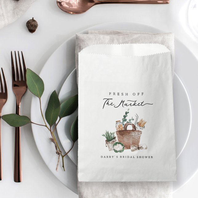 Bolsa De Papel Fresco Del Mercado De Los Agricultores De La Ducha (Subido por el creador)