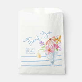 Bolsa De Papel Fresh Off the Market Whimsical Gracias