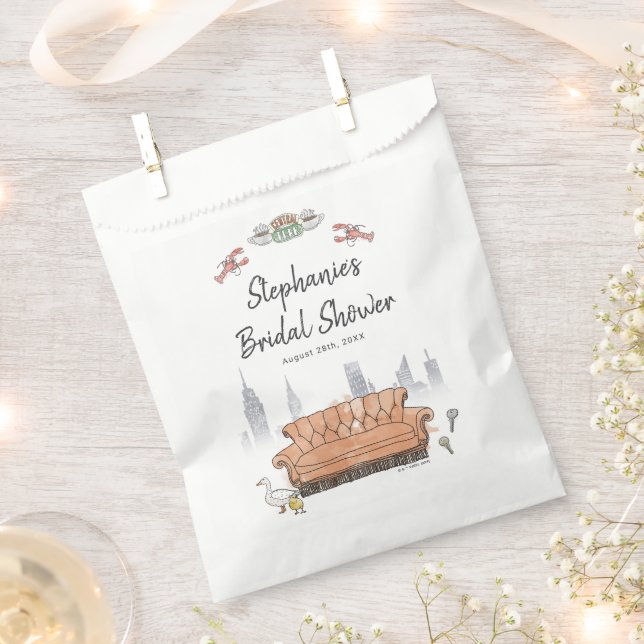 Bolsa De Papel FRIENDS™ | Central Perk Aquarela Despedida de Solt (Cortado)