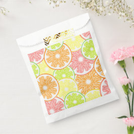 Bolsa De Papel Fruta Cítrica