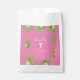 Bolsa De Papel Fruta moderna de Kiwi - Acuarela Gracias