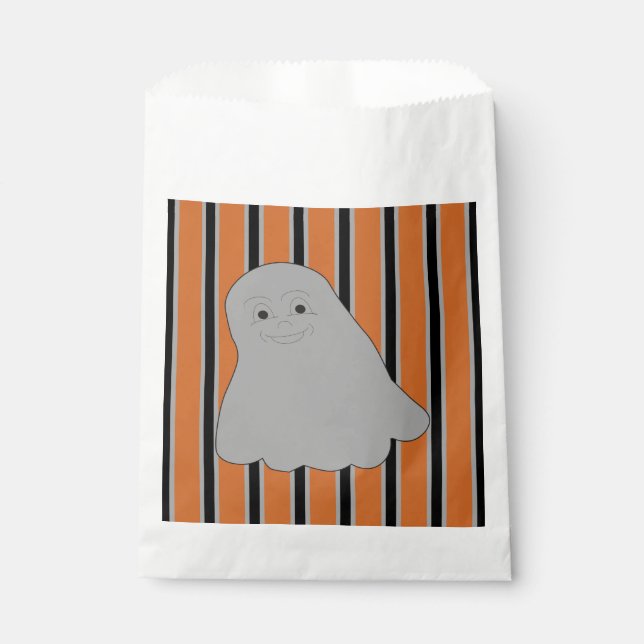 Bolsa De Papel Fun and Fancy Halloween Ghosts (Anverso)