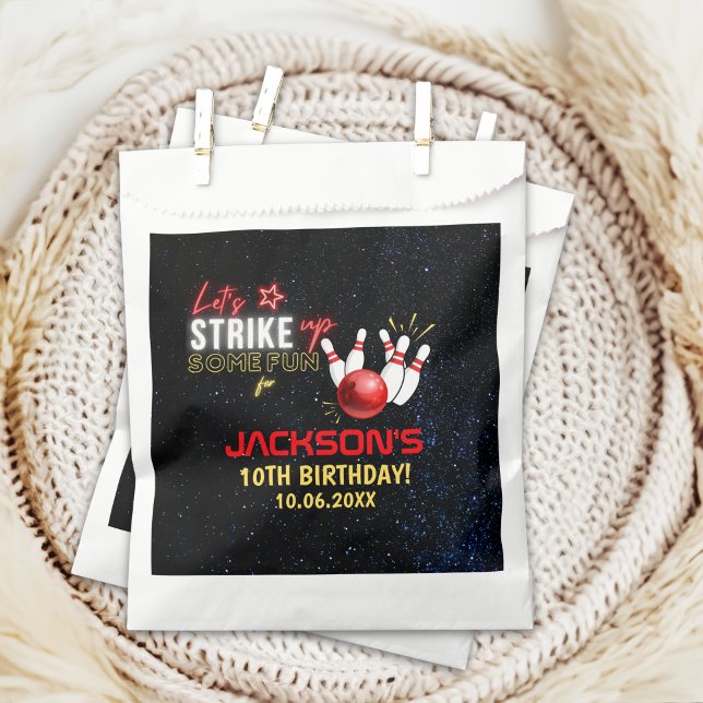 Bolsa De Papel Fun Bowling party for Kids (Subido por el creador)