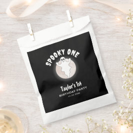 Bolsa De Papel Fun Halloween Ghost Spooky One First Birthday