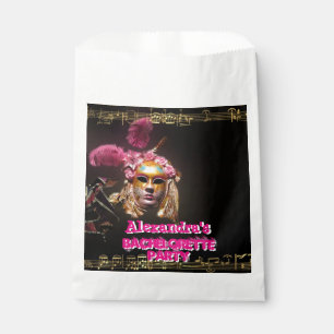 Bolsa De Papel Fun rosado disfraz chica de soltería