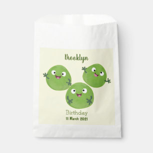 Bolsa De Papel Funny Brussels brota personalizado de verduras