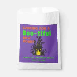 Bolsa De Papel Funny Halloween Real Estate Haunted House