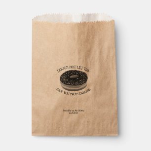 Bolsa De Papel Funny Modern Donut Boda