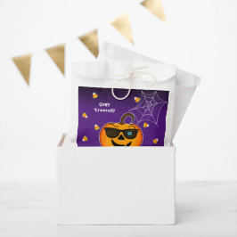 Bolsa De Papel ¡¡¡Funny Spooky Pumpkin guiño icónico guiño Sólo t