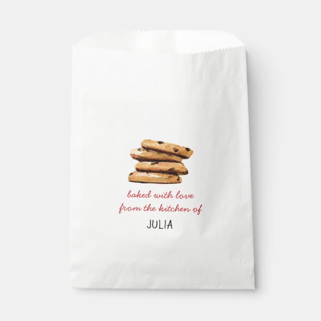 Bolsa De Papel Galleta de chocolate acuático (Anverso)