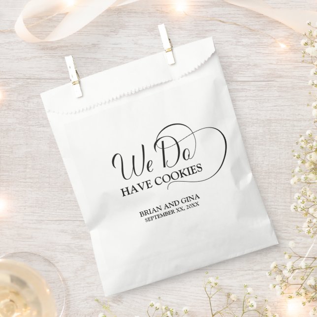 Bolsa De Papel Galletas Personalizadas (Cortado)