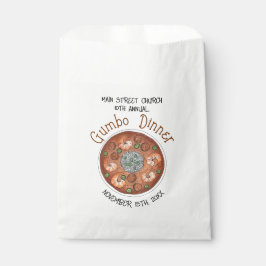 Bolsa De Papel Gambas Gumbo Stew Louisiana LA Nueva Orleans Food