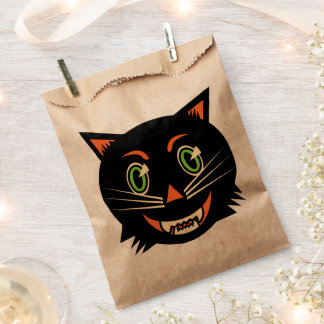 Bolsa De Papel Gato negro vintage