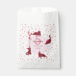 Bolsa De Papel Gatos Divertidos Cumpleaños Perfecto