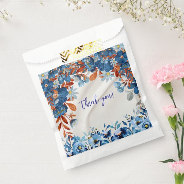 Bolsa De Papel Gemelos en flor (Sellado)