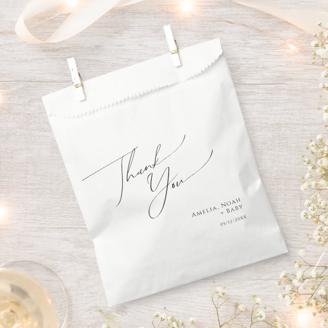 Bolsa De Papel Género caprichoso Neutral Beber Ducha Gracias (Cortado)