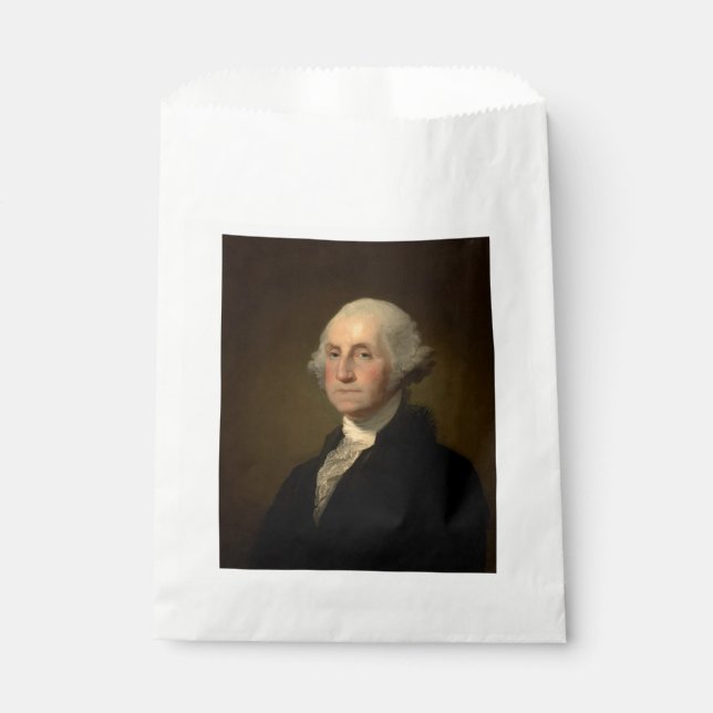 Bolsa De Papel George Washington Primer presidente norteamericano (Anverso)