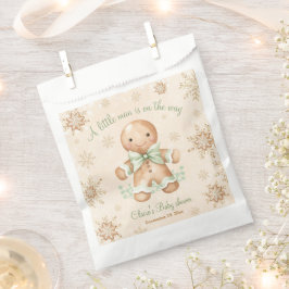 Bolsa De Papel Gingerbread Little Man Navidades Baby Shower