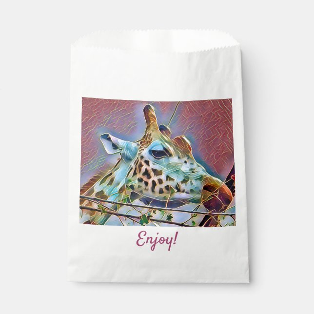 BOLSA DE PAPEL GIRAFFE (Anverso)