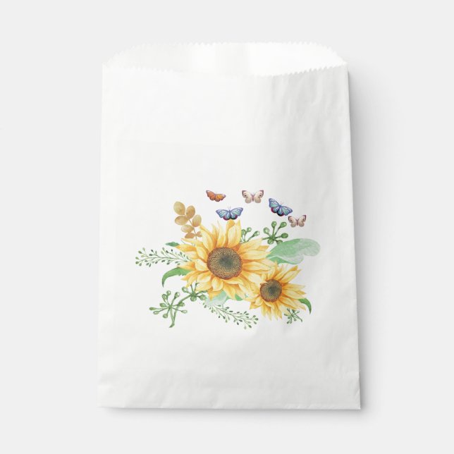 Bolsa De Papel girasol primavera (Anverso)