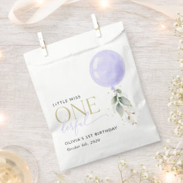 Bolsa De Papel Globo púrpura, vegetación, follaje, primer cumplea