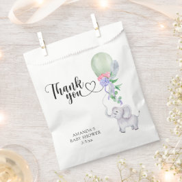 Bolsa De Papel Globo y elefante de gracias