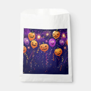 Bolsa De Papel Globos de calabaza, Halloween, autora Natasha Us