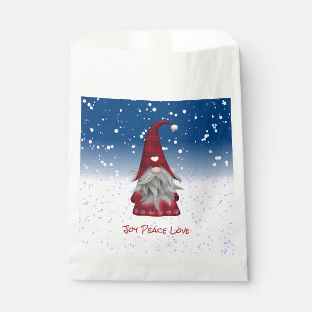 Bolsa De Papel Gnome in the Snow (Anverso)