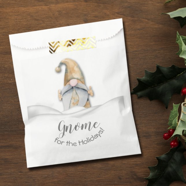 Bolsa De Papel Gnome para los Navidades de vacaciones (Subido por el creador)