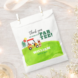 Bolsa De Papel Golf Par-tee Swing By Boy Kids Cumpleaños Gracias