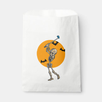 Bolsa De Papel Golf Skeleton Halloween Halloween Halloween Golf H