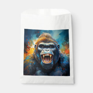 Bolsa De Papel Gorila sonriente
