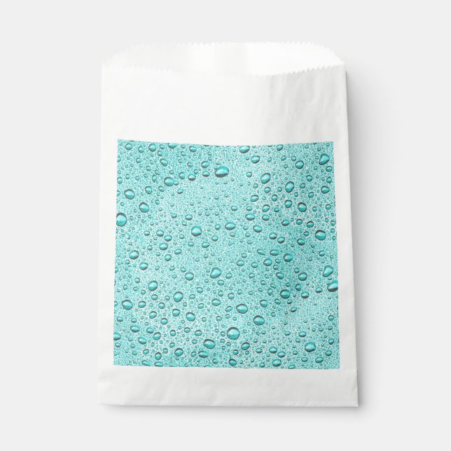 Bolsa De Papel Gotas acuáticas (Anverso)