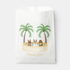 Bolsa De Papel Gracias a la piscina de perros de verano