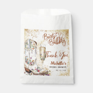 Bolsa De Papel Gracias a los boots y el burbujeante país occident