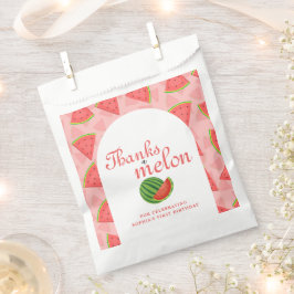 Bolsa De Papel Gracias A Melon 1er Birthday Watermelon