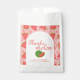 Bolsa De Papel Gracias A Melon 1er Birthday Watermelon