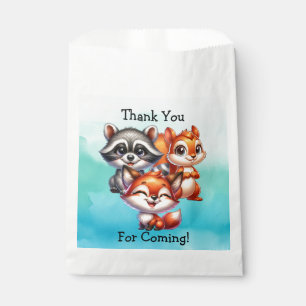 Bolsa De Papel Gracias Baby Shower de Woodland Creations