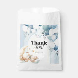 Bolsa De Papel Gracias Blue Boy Baby Shower