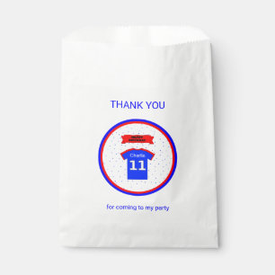 Bolsa De Papel Gracias nombre personalizado 11º cumpleaños