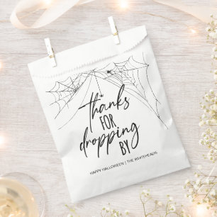 Bolsa De Papel Gracias por abandonar la fiesta de Halloween