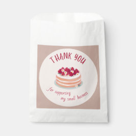 Bolsa De Papel Gracias por Apoyar mi Pequeño Negocio 