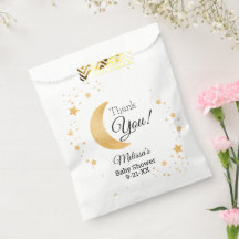 Gracias por el Baby Shower de la Luna