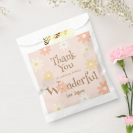 Bolsa De Papel Gracias Por Hacer Maravilloso Mi Primer Cumpleaños