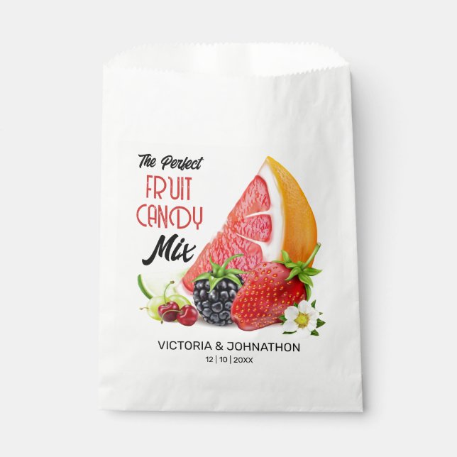 Bolsa De Papel Gracias Por La Mezcla Perfecta (Anverso)